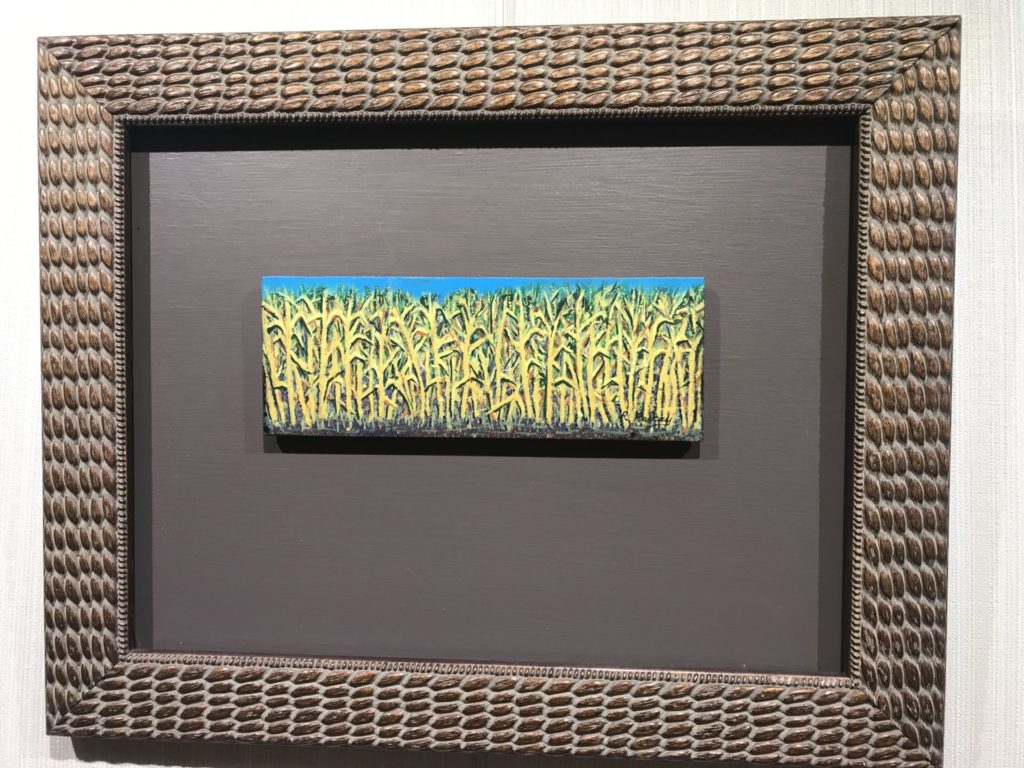 A small painting.
