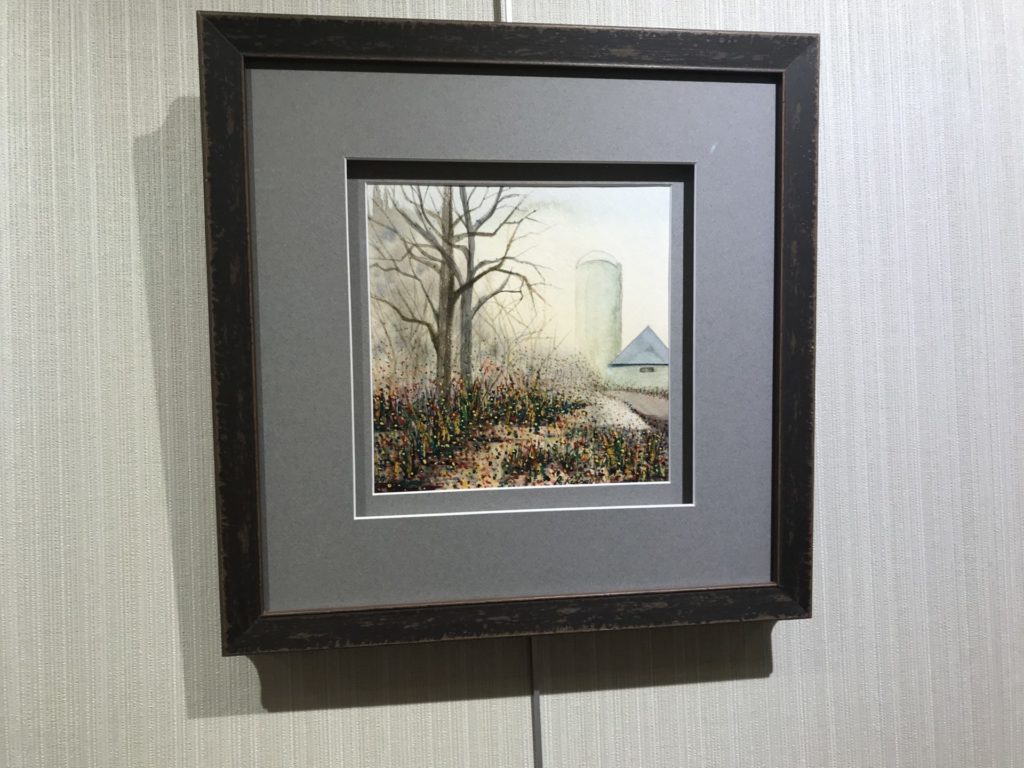 A small painting.